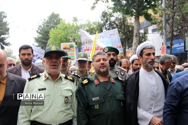 راهپیمایی روز قدس در خراسان شمالی