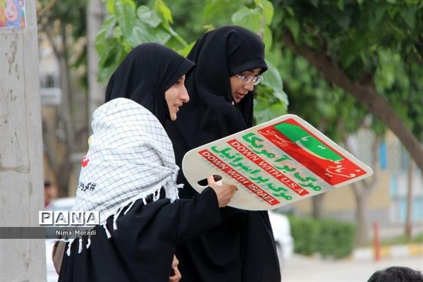 راهپیمایی روز قدس در خراسان شمالی