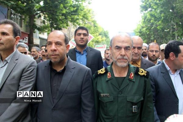 راهپیمایی روز قدس در خراسان شمالی