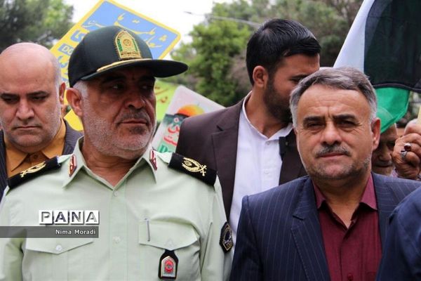 راهپیمایی روز قدس در خراسان شمالی