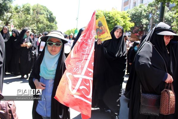 حضور پر شور مردم  استان همدان در راهپیمایی روز قدس