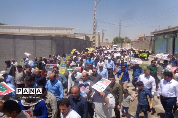 راهپیمایی روز جهانی قدس در شبانکاره