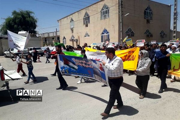 راهپیمایی روز جهانی قدس در شبانکاره