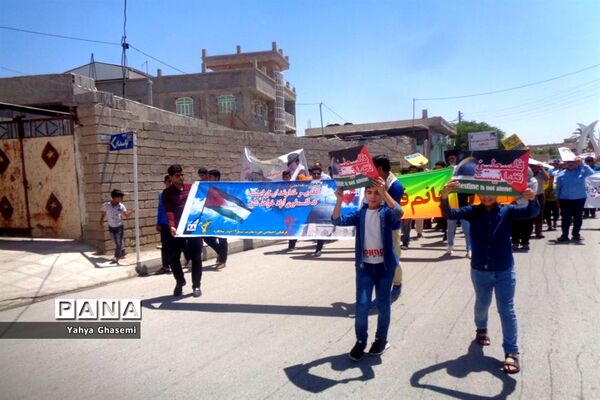 راهپیمایی روز جهانی قدس در شبانکاره