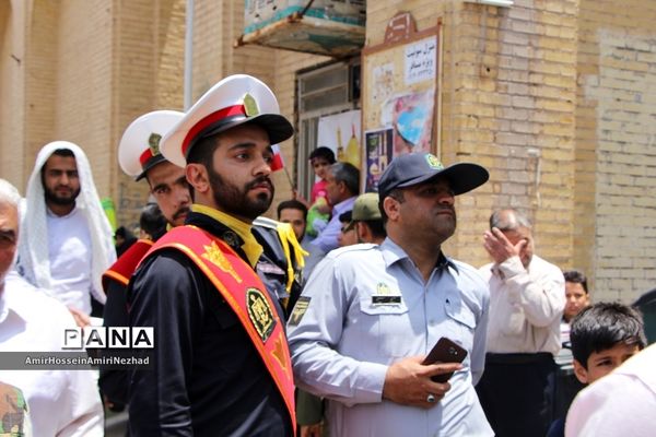 برگزاری راهپیمایی عظیم روز قدس در یزد