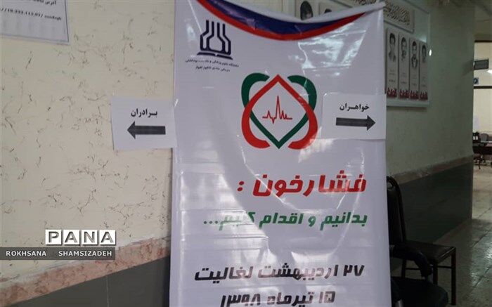 استقرار پایگاه سنجش ملی وکنترل فشارخون در اداره آموزش وپرورش شهرستان امیدیه