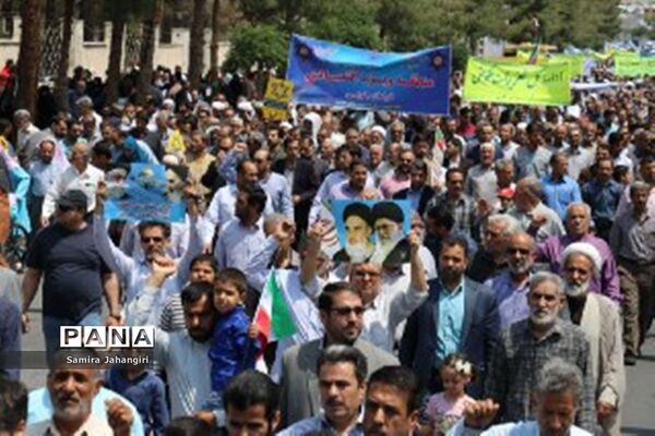 راهپیمایی روز جهانی قدس در بیرجند