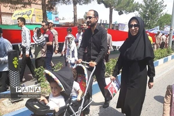 راهپیمایی روز جهانی قدس در بیرجند