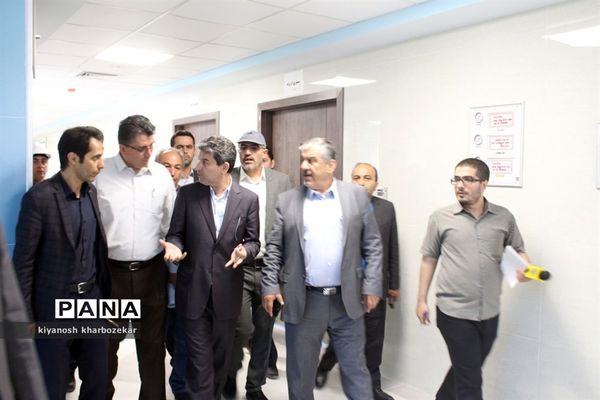 بازدید استاندار آذربایجان غربی از پروژه بیمارستان فوق تخصصی زنان ارومیه