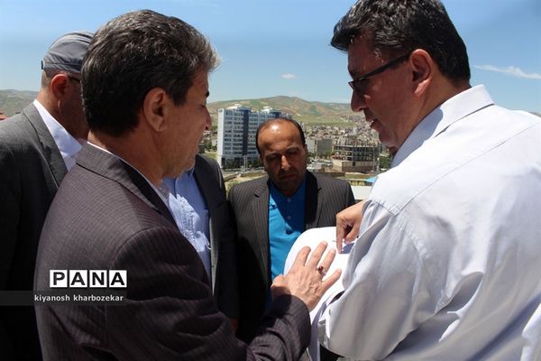بازدید استاندار آذربایجان غربی از پروژه بیمارستان فوق تخصصی زنان ارومیه