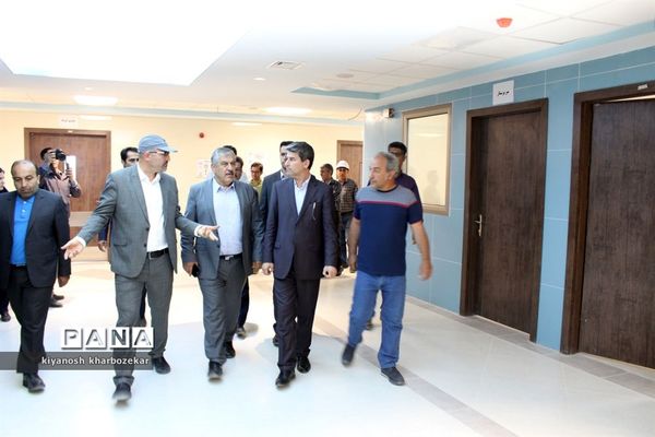 بازدید استاندار آذربایجان غربی از پروژه بیمارستان فوق تخصصی زنان ارومیه