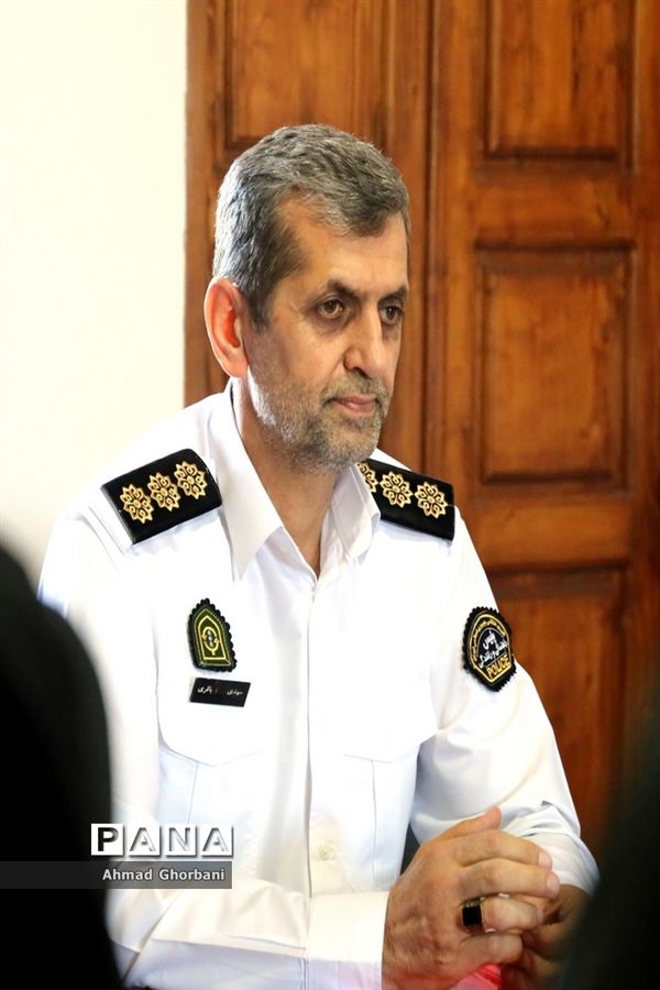 نشست هم‌اندیشی رئیس پلیس راهنمایی و رانندگی مازندران با اصحاب رسانه
