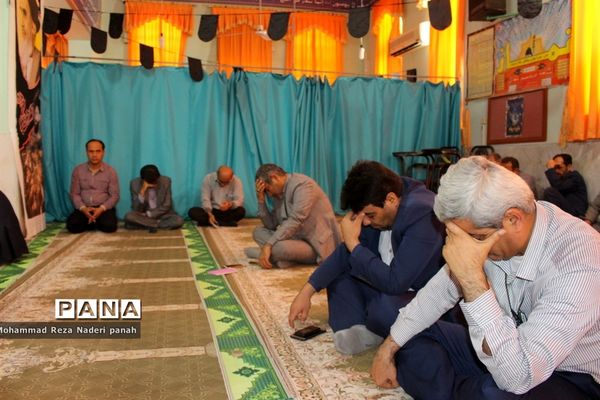 مراسم گرامیداشت سی امین سالگرد امام خمینی (ره) در آموزش و پرورش استان بوشهر