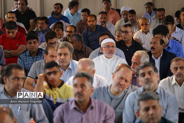 برگزاری نماز عید سعید فطر در مصلی جزیره کیش