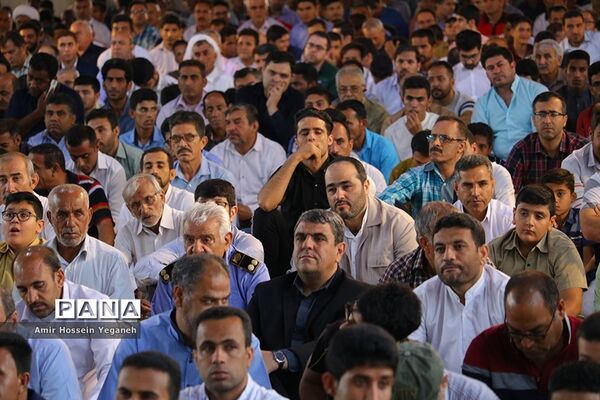 برگزاری نماز عید سعید فطر در مصلی جزیره کیش