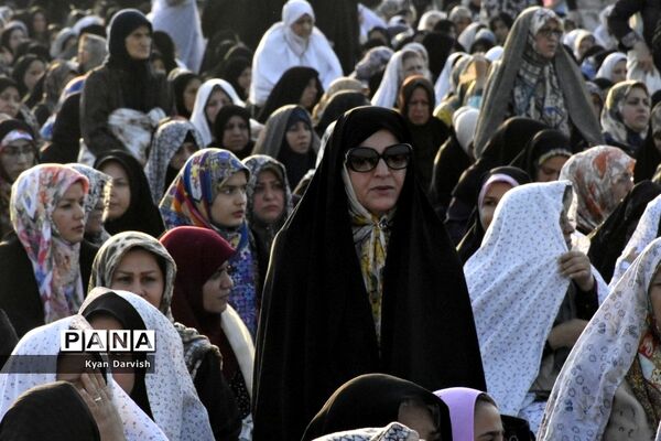 اقامه نماز عید فطر در امیدیه