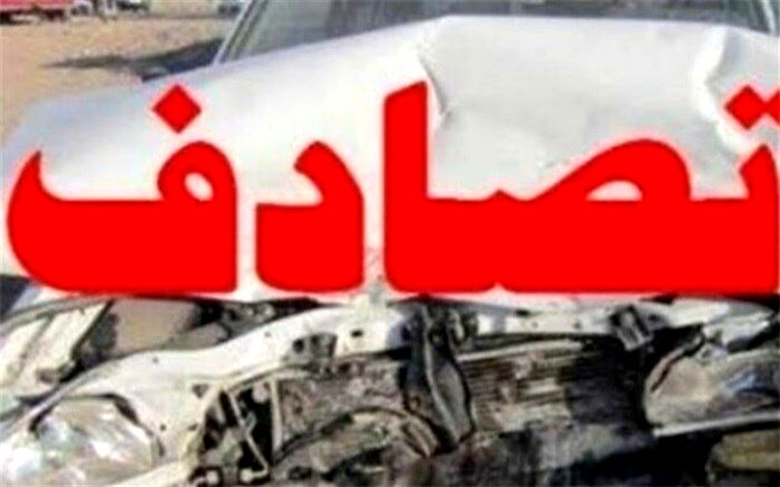 مصدومیت ۷ نفر بر اثر برخورد کامیون با یک دستگاه پژو پارس