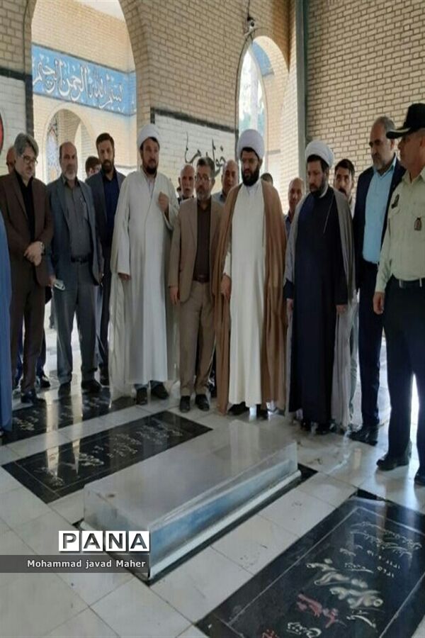 زیارت قبور شهدا و امامزاده حضرتین شهرقدس