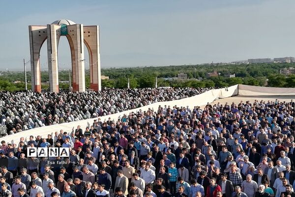 نماز عید فطر شهرستان آذرشهر