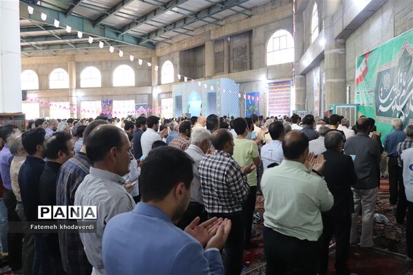 برگزاری نماز عید سعید فطردرمصلی بزرگ شهر قدس