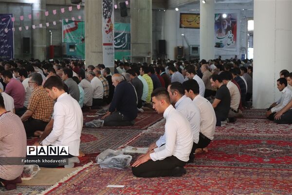 برگزاری نماز عید سعید فطردرمصلی بزرگ شهر قدس