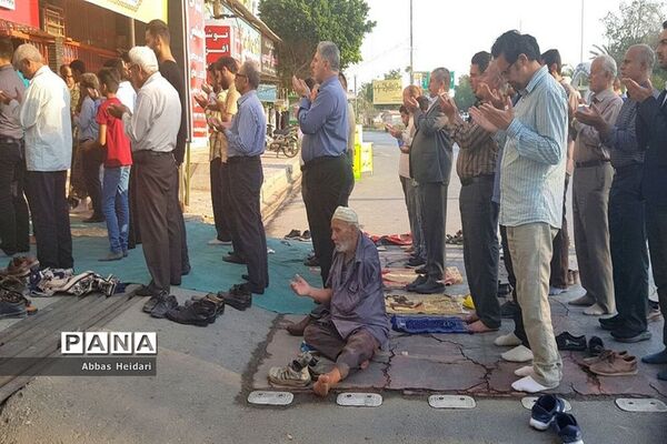 نماز عید  فطر در بوشهر
