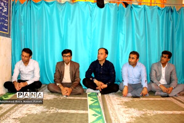 مراسم سوگواری شهادت امام علی ( ع ) در اداره کل آموزش و پرورش استان بوشهر