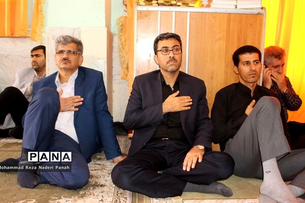 مراسم سوگواری شهادت امام علی ( ع ) در اداره کل آموزش و پرورش استان بوشهر