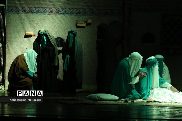 اجرای  تعزیه «رنجور دردستان علی»