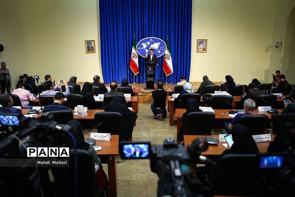 نشست خبری سخنگوی جدید وزارت امور خارجه
