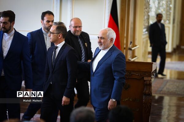 دیدار وزیر امورخارجه آلمان با محمدجواد ظریف