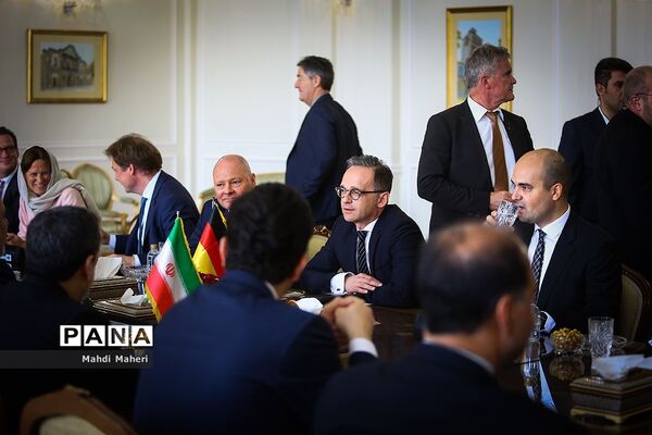 دیدار وزیر امورخارجه آلمان با محمدجواد ظریف