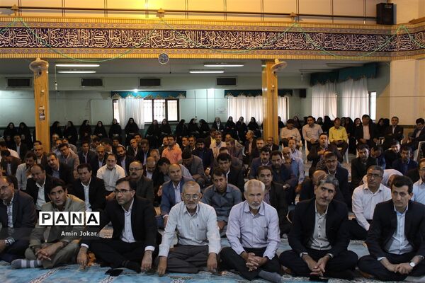 آیین تودیع و معارفه معاونان سابق و جدید توسعه مدیریت و پشتیبانی اداره‌کل آموزش‌ و پرورش فارس