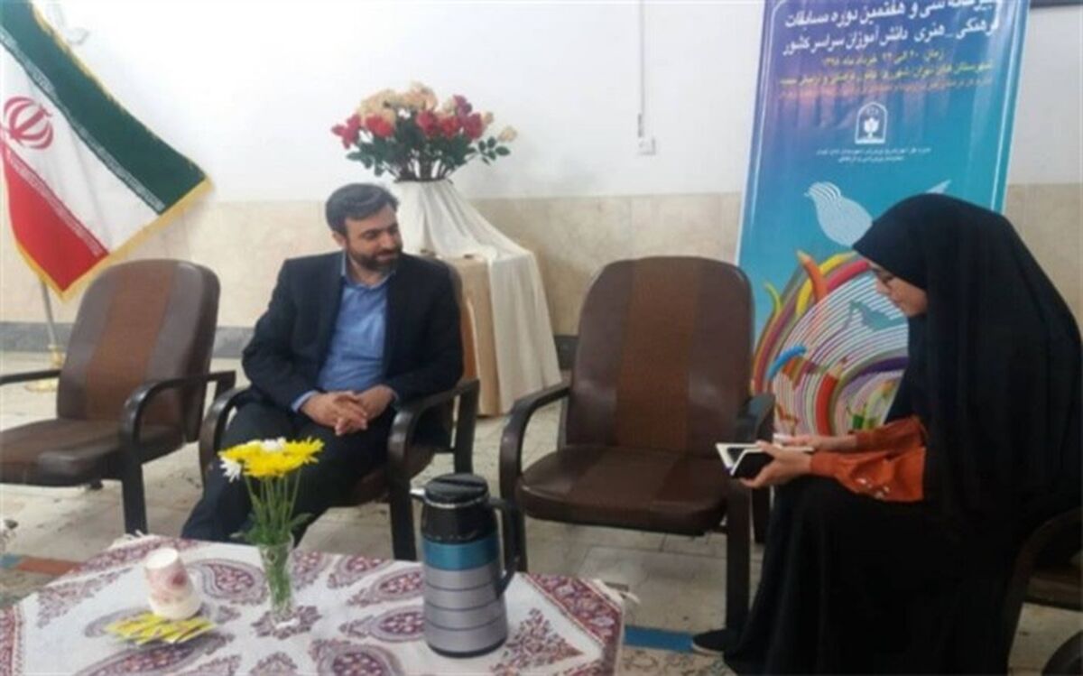 سید مجتبی هاشمی: نگرش دانش‌آموزان به مسابقات  فرهنگی و هنری مبتی بر کسب مهارت‌ها ، علاقه و استعدادهای آنها باشد