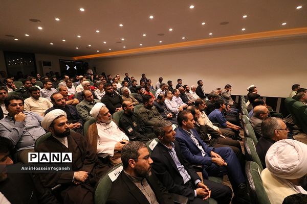 آیین تکریم و معارفه فرمانده ناحیه مقاومت بسیج سپاه کیش