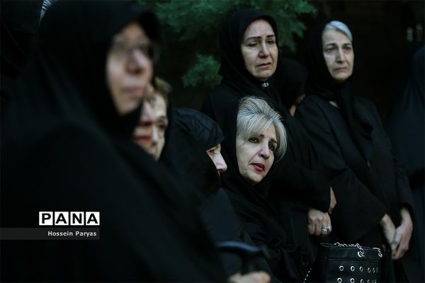 مراسم وداع با محمدرضا حافظی، رئیس جامعه خیرین مدرسه ساز کشور