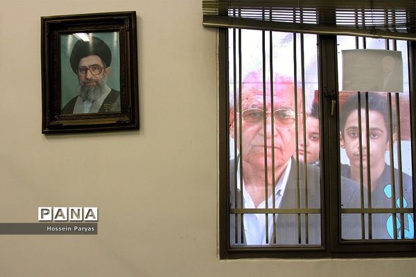 مراسم وداع با محمدرضا حافظی، رئیس جامعه خیرین مدرسه ساز کشور