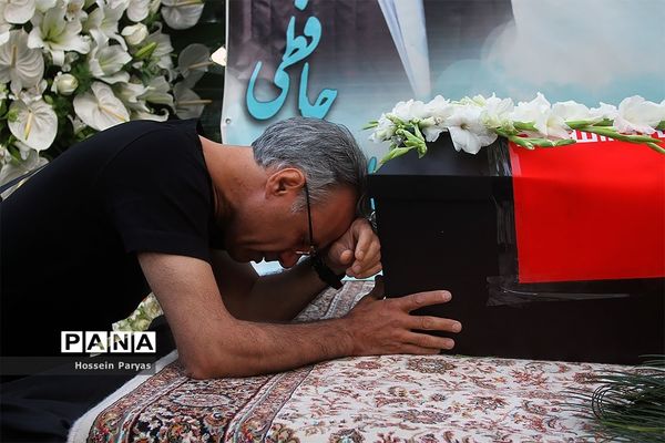 مراسم وداع با محمدرضا حافظی، رئیس جامعه خیرین مدرسه ساز کشور