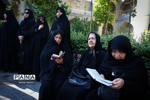 تشییع پیکر محمد رضا حافظی رئیس جامعه خیرین مدرسه ساز