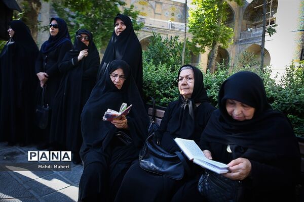 تشییع پیکر محمد رضا حافظی رئیس جامعه خیرین مدرسه ساز