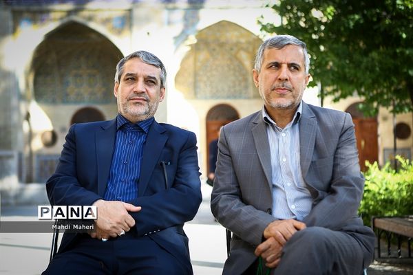 تشییع پیکر محمد رضا حافظی رئیس جامعه خیرین مدرسه ساز