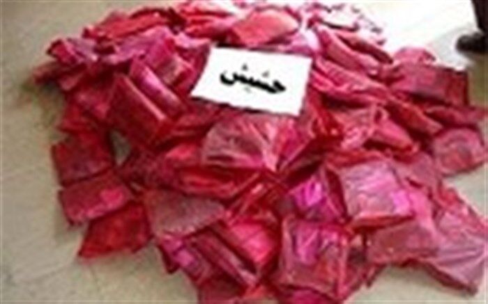 کشف ۸ کیلوگرم حشیش در مهاباد