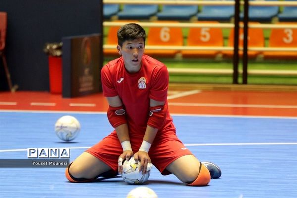 تمرین رسمی تیم‌های شرکت کننده در مسابقات فوتسال قهرمانی زیر ۲۰سال آسیا