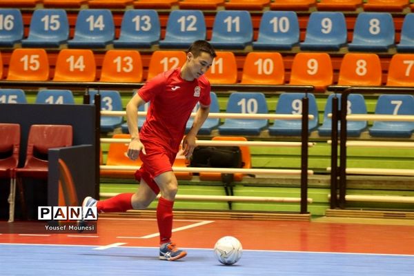 تمرین رسمی تیم‌های شرکت کننده در مسابقات فوتسال قهرمانی زیر ۲۰سال آسیا