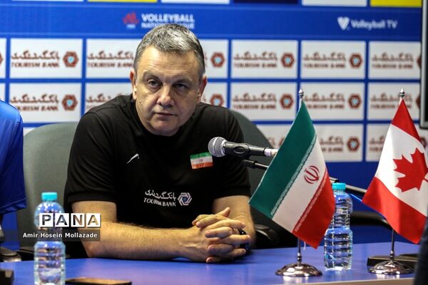نشست خبری هفته سوم لیگ ملت‌های والیبال