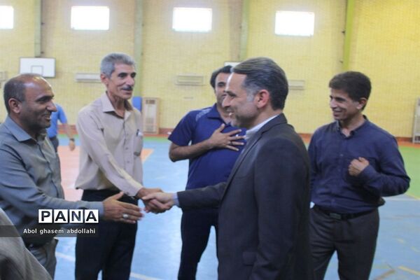 بازدید از روند آماده‌سازی تیم‌های ورزشی جهت اعزام به مسابقات کشوری