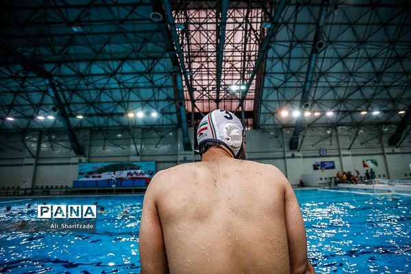 تمرین تیم ملی واترپلو نوجوانان ایران‬‎