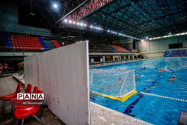 تمرین تیم ملی واترپلو نوجوانان ایران‬‎