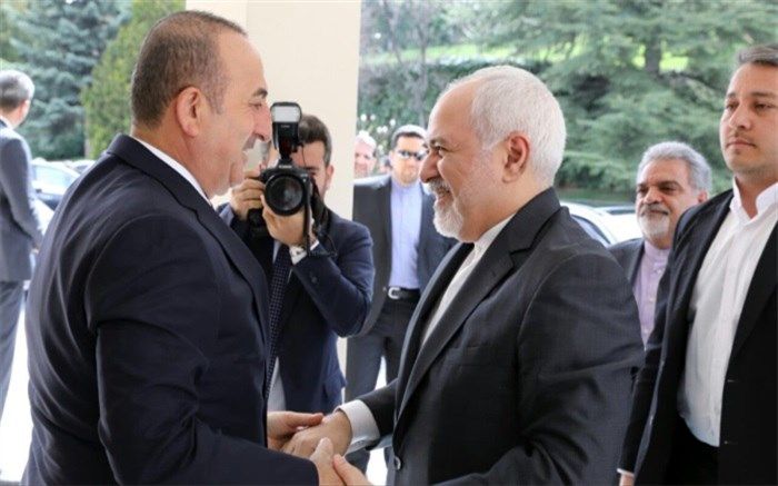 دیدار وزرای امور خارجه ایران و ترکیه در اصفهان