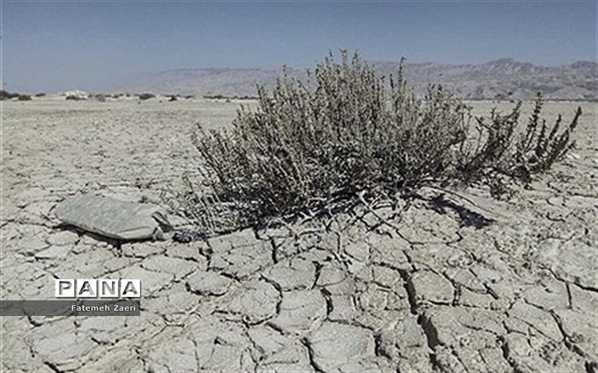 قطعی آب اهالی لامِرد به دلیل خشکسالی و خشکی چاه‌آبرسان
